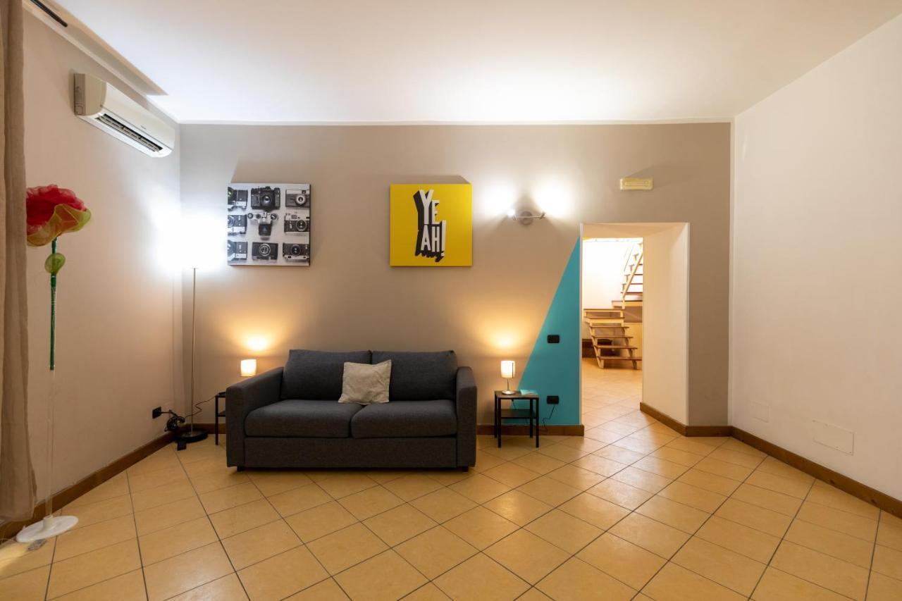 Colored House Until 7 People Above Sqplebiscito Naples Exterior photo